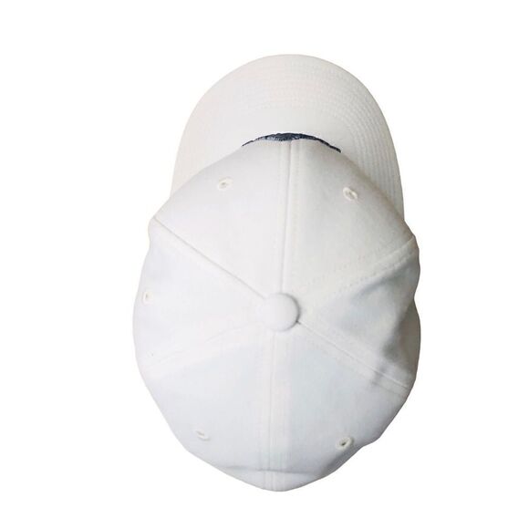 Adidas Embroidered Logo White Cap Hat Sz L/XL - Picture 7 of 10